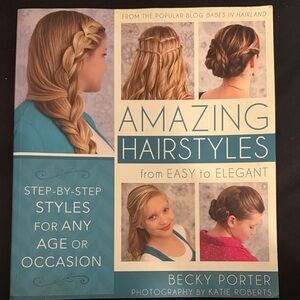 Amazing Hairstyles Book by - Teal Cover